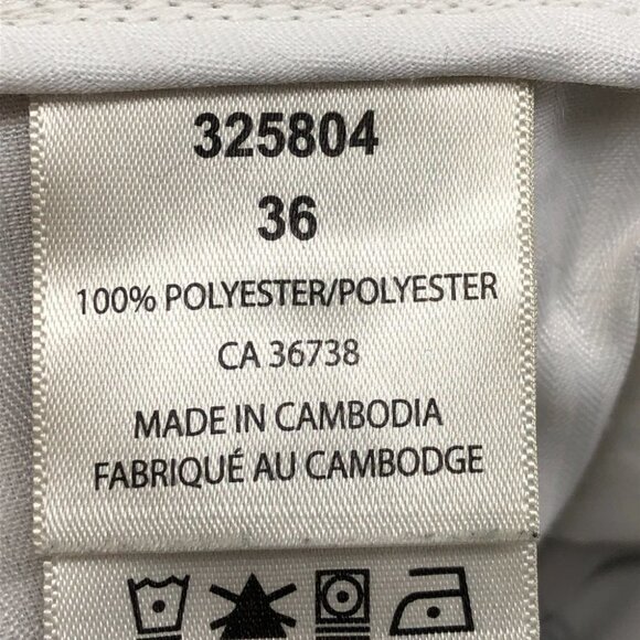 Haggar Men's White Checkered 9" Inseam Golf Shorts size 36 - Picture 5 of 14